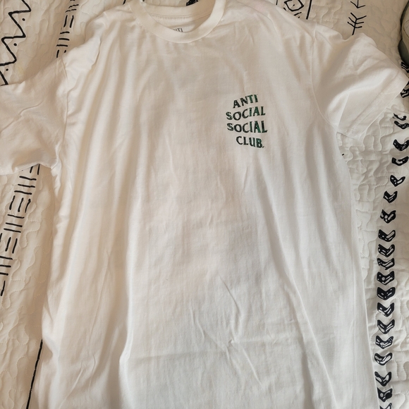 Anti Social Social Club White T-Shirt - Picture 1 of 5
